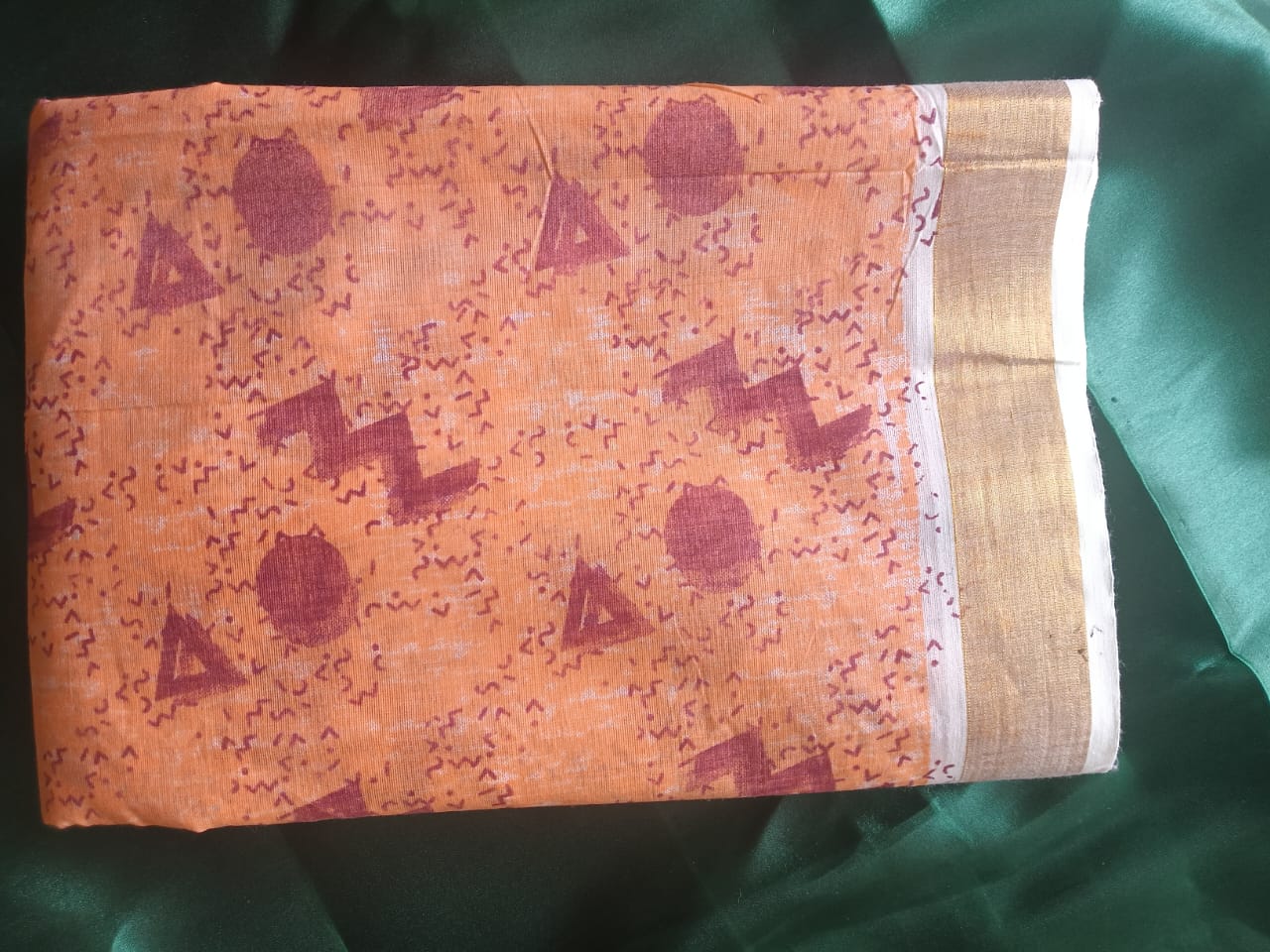 Cotton kerala saree
