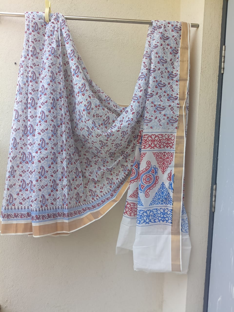 Cotton kerala saree
