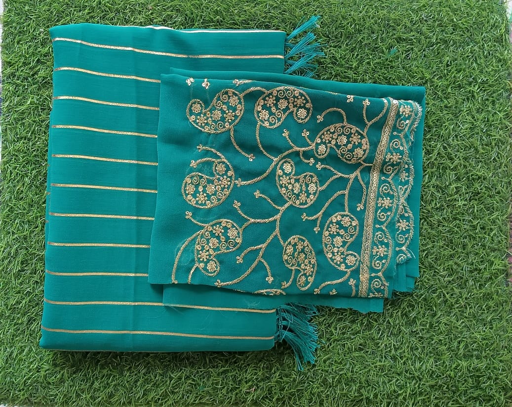 Chiffon saree