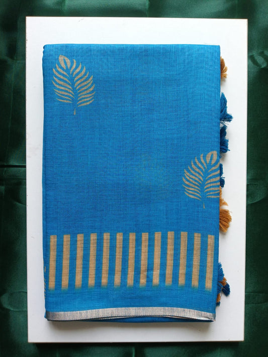 Linen saree