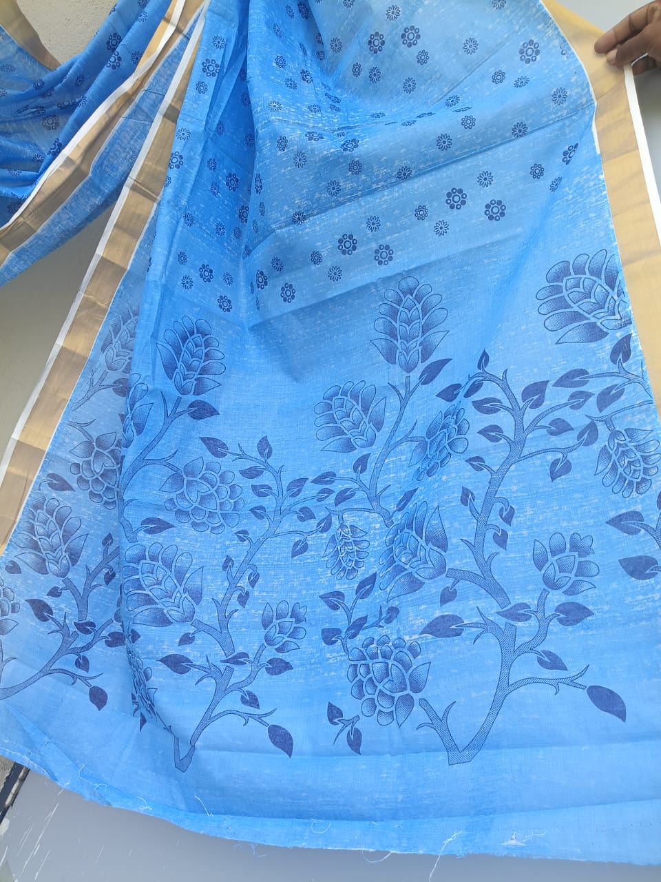 Cotton kerala saree