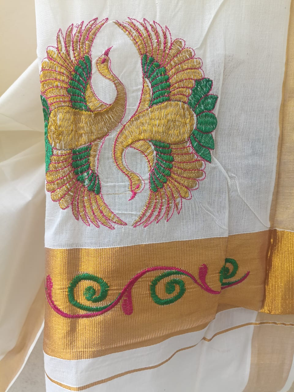 Kasavu saree