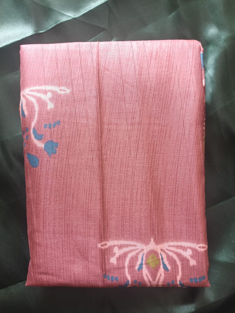 Cotton silk with Digital print saree