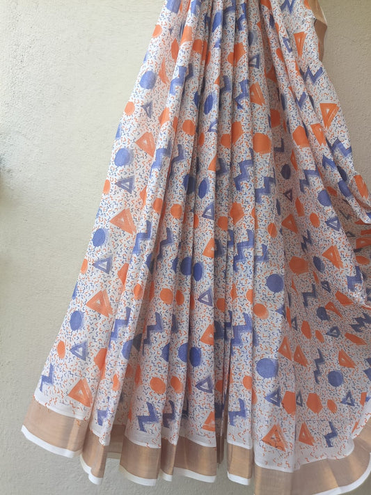 Cotton kerala saree