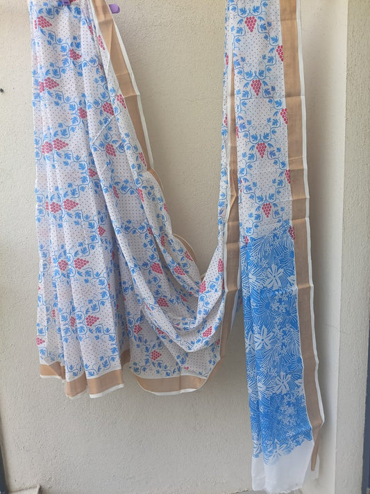 Cotton kerala saree