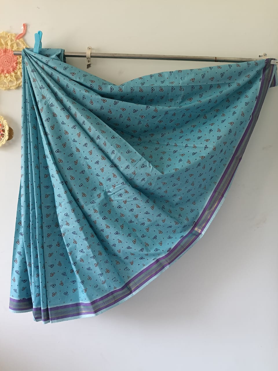 Handloom cotton saree