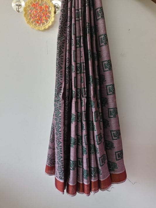 Handloom cotton saree