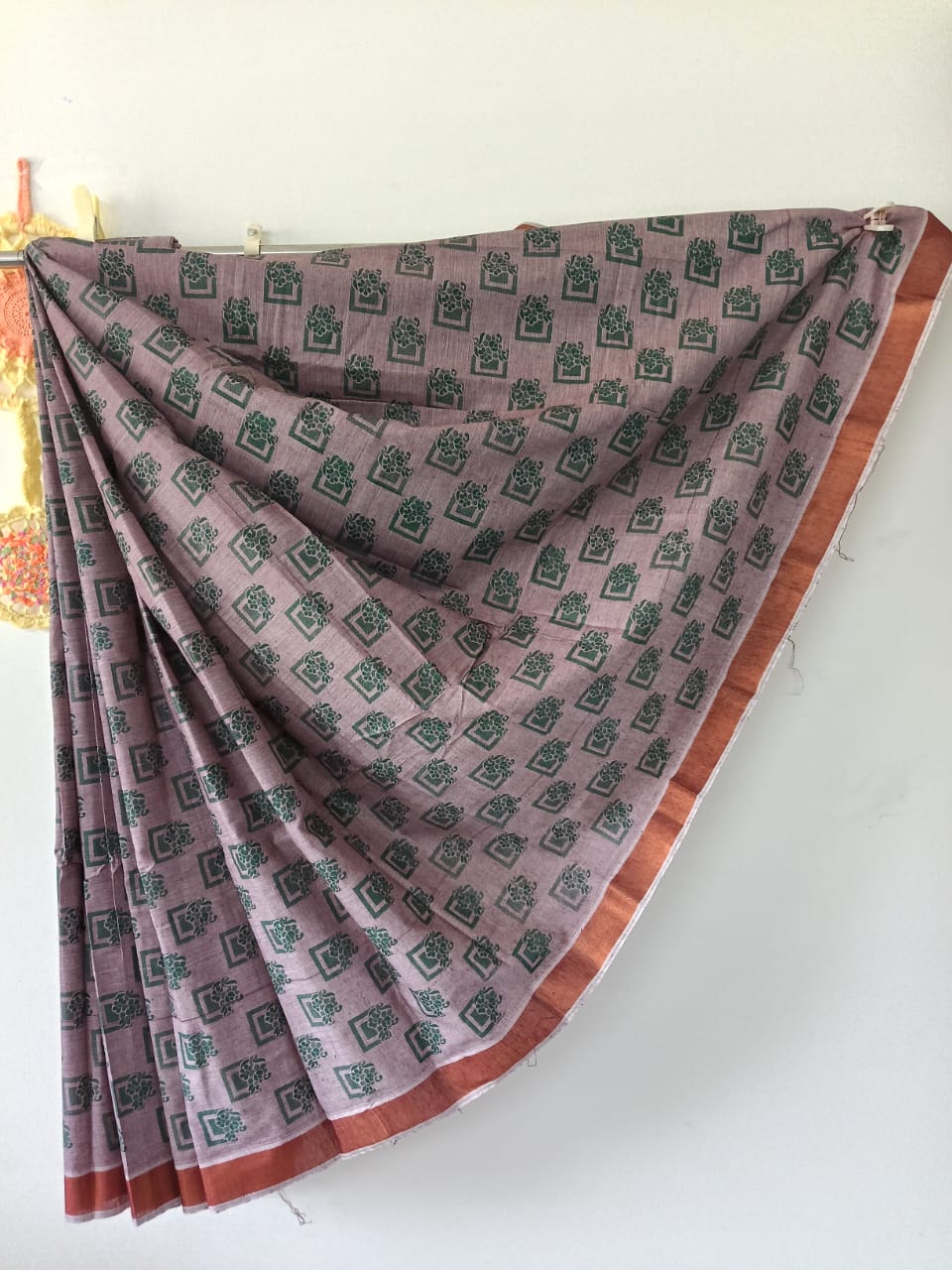 Handloom cotton saree