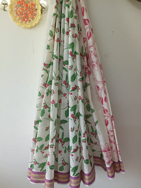 Cotton kerala saree