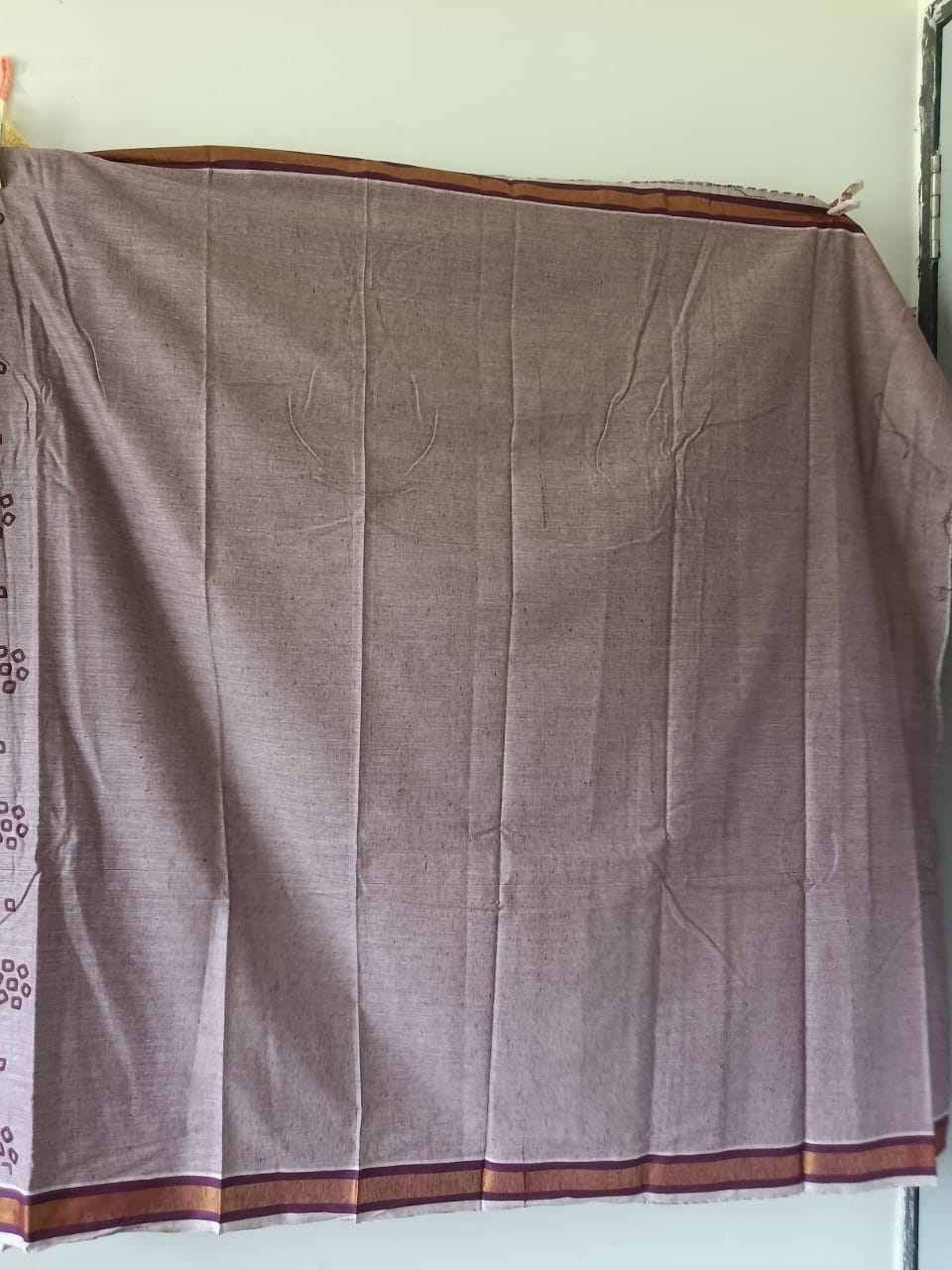 Handloom cotton saree