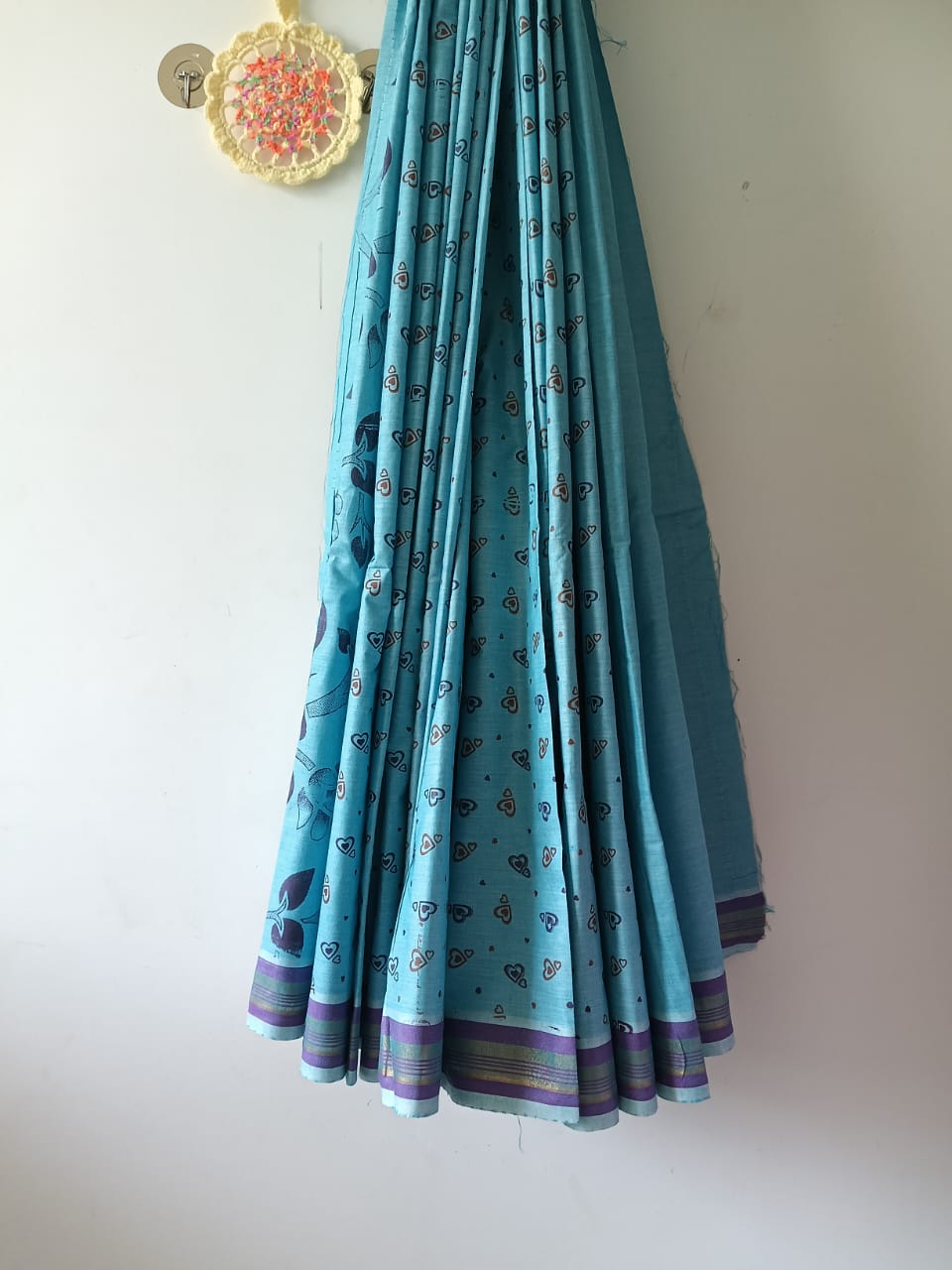 Handloom cotton saree