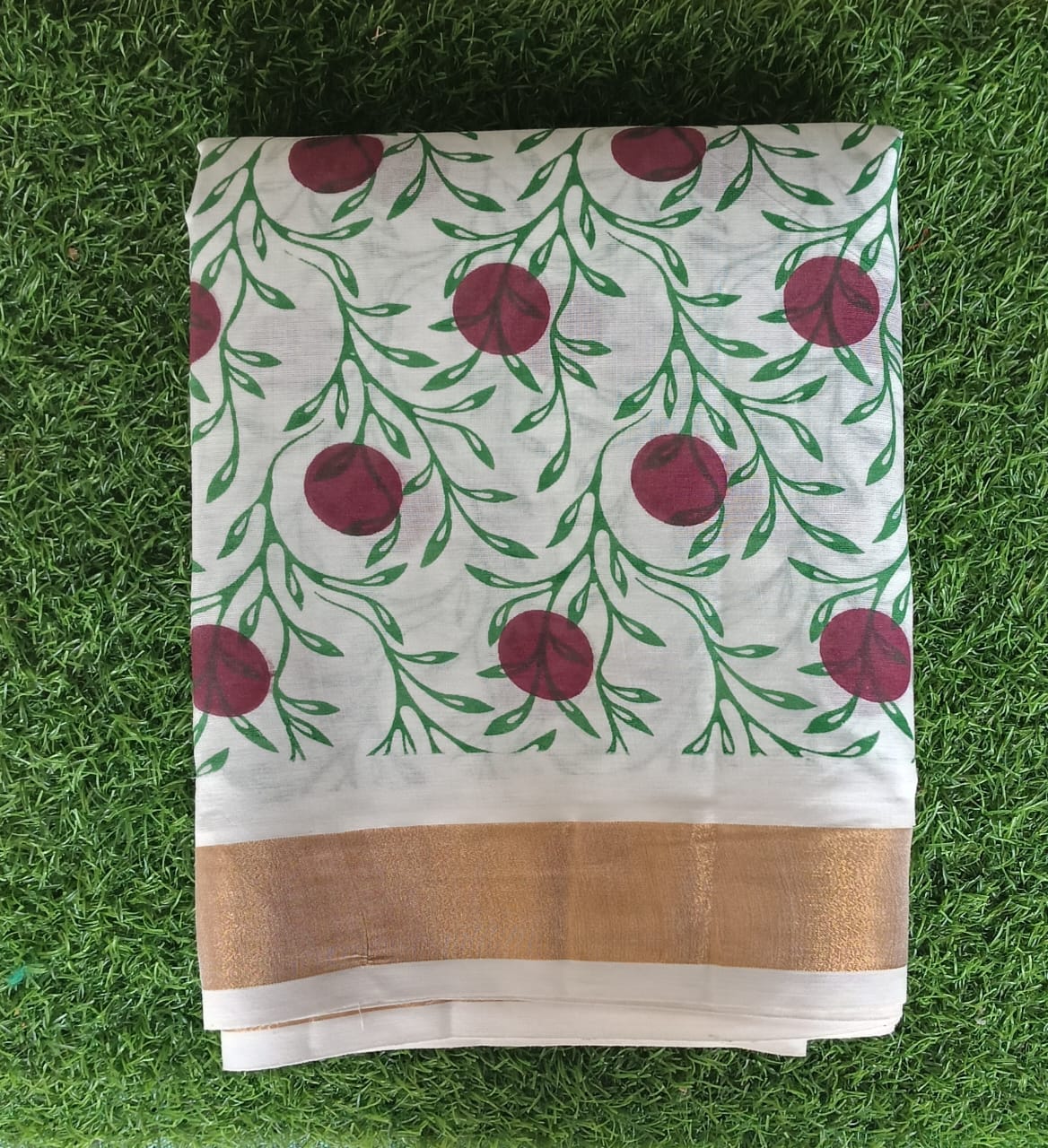 Cotton kerala saree