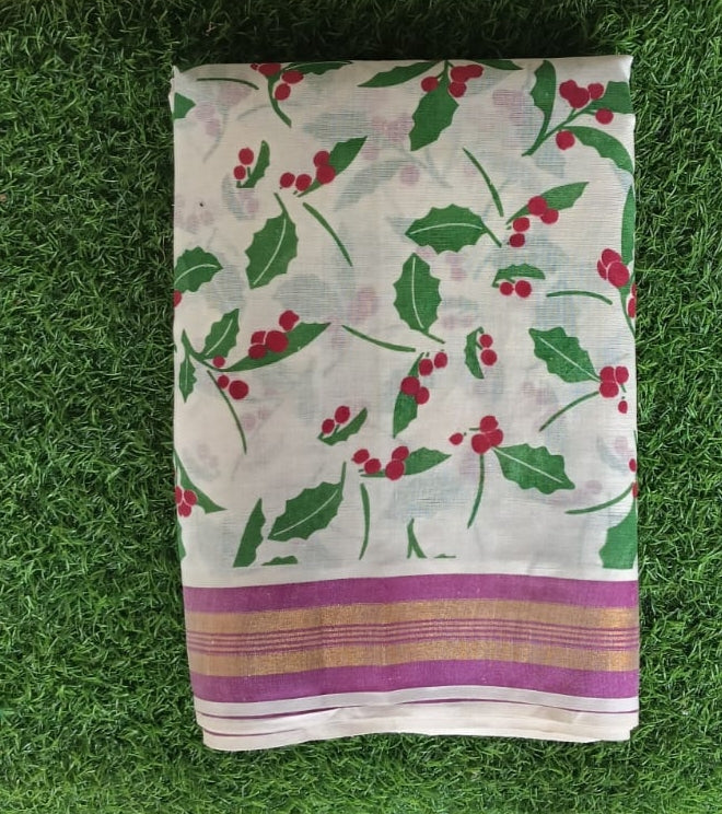 Cotton kerala saree